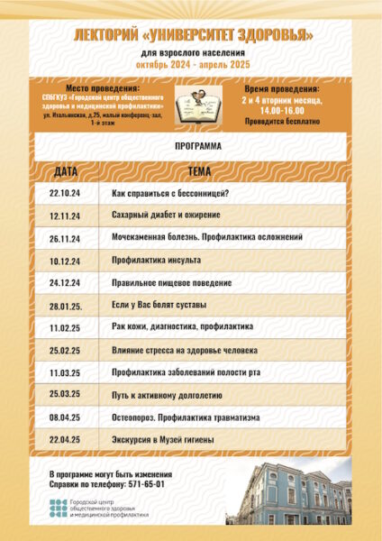 Университет здоровья 2025